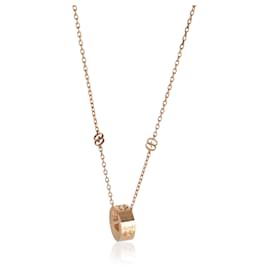 Collana Gucci in oro rosa Icon GG Star