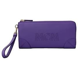 MCM AREN L-Shaped Long Wallet