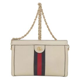 Gucci Ophidia Sherry Line Leder Schultertasche