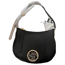 Borsa a spalla Lancel in pelle nera