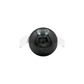 Anello Dinh Van in oro bianco e ematite.