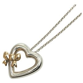 Collana Pendente Vintage Cuore Nastro Tiffany & Co.