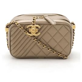 Borsa a Spalla in Pelle Chanel Coco Mark