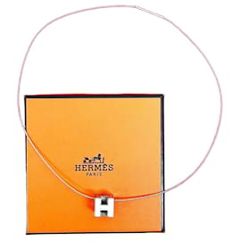 Collier en métal Hermès Caged d'H H Cube