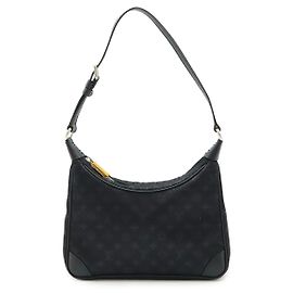Pochette Louis Vuitton Little Boulogne in pelle satinata con monogramma