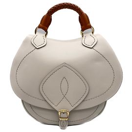 Borsa a mano Maison Martin Margiela in pelle beige