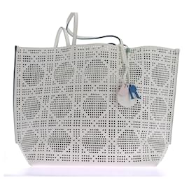Borsa tote bianca traforata - Dior