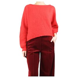Maglione rosso in misto alpaca con spalle scoperte - taglia S - Ba&Sh