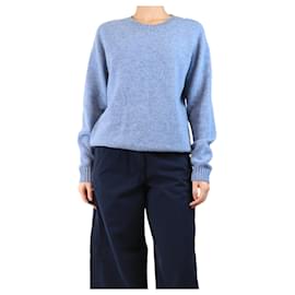 Blauer Wollpullover - Größe M - Autre Marque