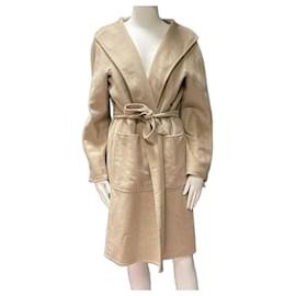 Abrigo MaxMara Beige 100% Cachemira - Max Mara