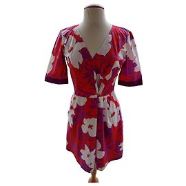 Vestido Etro de algodón con mangas cortas