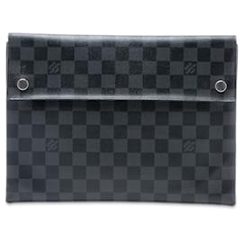 Pochette GM Alpha Damier Graphite Nero Louis Vuitton