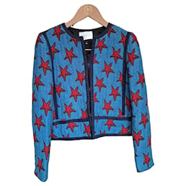 Giacca Sandro con stelle blu e rosse