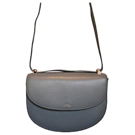 Graue Leder-Schultertasche A.P.C. - Autre Marque