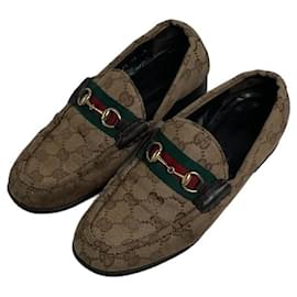 Mocassino Horsebit Monogram Vintage Gucci EU37