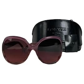 Vintage Loewe Madrid Oversized Sunglasses Purple