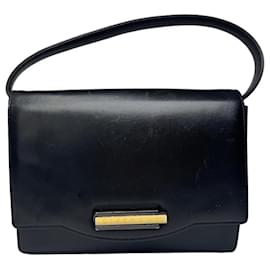 Borsa in pelle vintage Givenchy nera