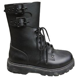 Autre Marque Scholl Stiefeletten aus schwarzem Leder