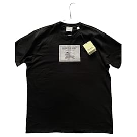 Burberry Black Cotton T-shirt
