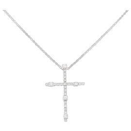 Autre Marque Collana in diamante in oro bianco 750 Damiani SIMBOLI