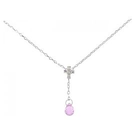 Autre Marque Collana in diamante di zaffiro Au750