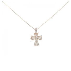 Autre Marque Au750 Quarz-Diamant-Halskette