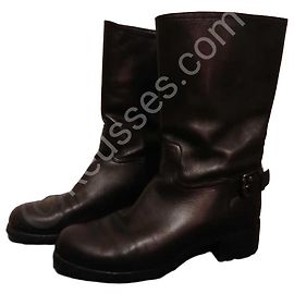 Décolleté Prada in pelle nera Taglia 37