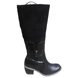 Autre Marque Stivali Hush Puppies in pelle nera Taglia 36