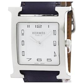 Hermès HERMES Hora H Relógio de Pulso Quartz em Couro HH1.810