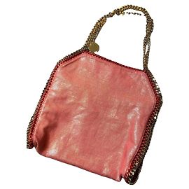 Stella Mc Cartney Bolso Falabella metálico rosa Stella McCartney