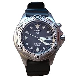Seiko AGS Scuba Automatic/Quartz Watch ref. 3M22-0A20