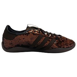 Autre Marque Sneakers con paillettes Karintha Adidas x Wales Bonner in satin marrone