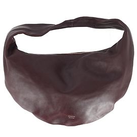 Borsa hobo Khaite Medium Olivia in pelle di vitello bordeaux