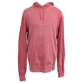 Saint Laurent Rive Gauche Hoodie aus rosa Baumwolle