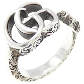 Anello in argento Double G di Gucci