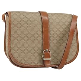 Céline Celine Vintage Macadam Tela e Pelle