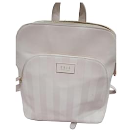 Helle Rosa Leder-Rucksack - Autre Marque
