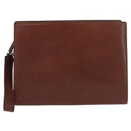 Borsa clutch vintage in pelle Salvatore Ferragamo