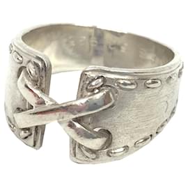 Hermès Mexico Silver 925 Band Ring