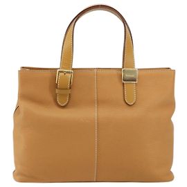 Borsa tote vintage Burberry in pelle