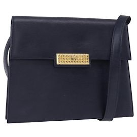 Borsa a spalla vintage CD Flap in pelle media Christian Dior