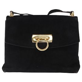 Salvatore Ferragamo Gancini Suede