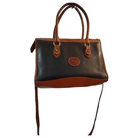 Dooney & Bourke Borsa in pelle nera e marrone