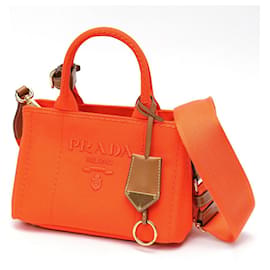 Prada Jardinière Mini Handtasche Canapa