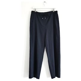 Max Mara Pantalones Jogger de Lana Floria de MaxMara Marino