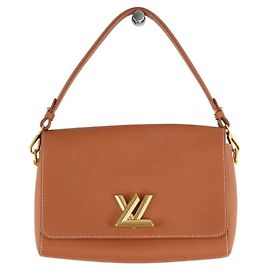 Louis Vuitton Borsa a tracolla in pelle cammello