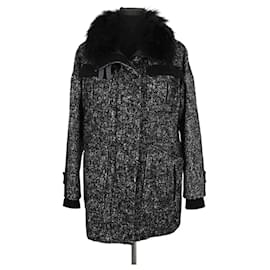 Abrigo de algodón negro - Gerard Darel