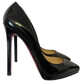 Lackleder-High Heels So Kate 120 von Christian Louboutin