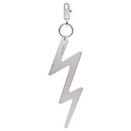Rick Owens FW19 "Larry" Large Lightning Bolt Keychain