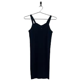 Rick Owens Lilies SS07 'Wishbone' Distressed Scoop-Neck Minidress